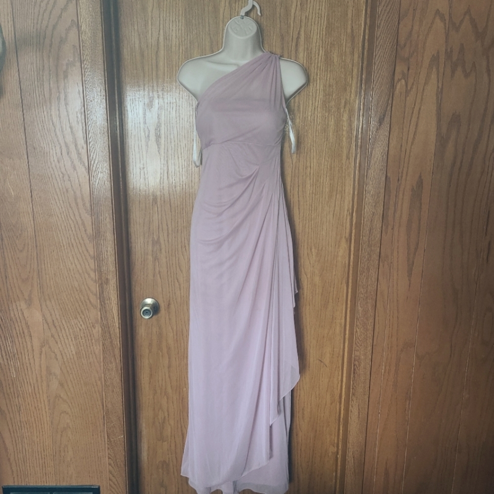 1 shoulder Bridesmaid dress